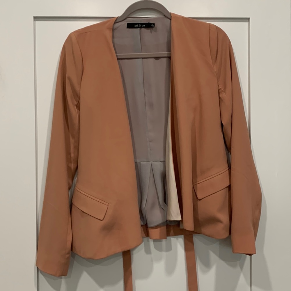 Collarless Blazer in size S